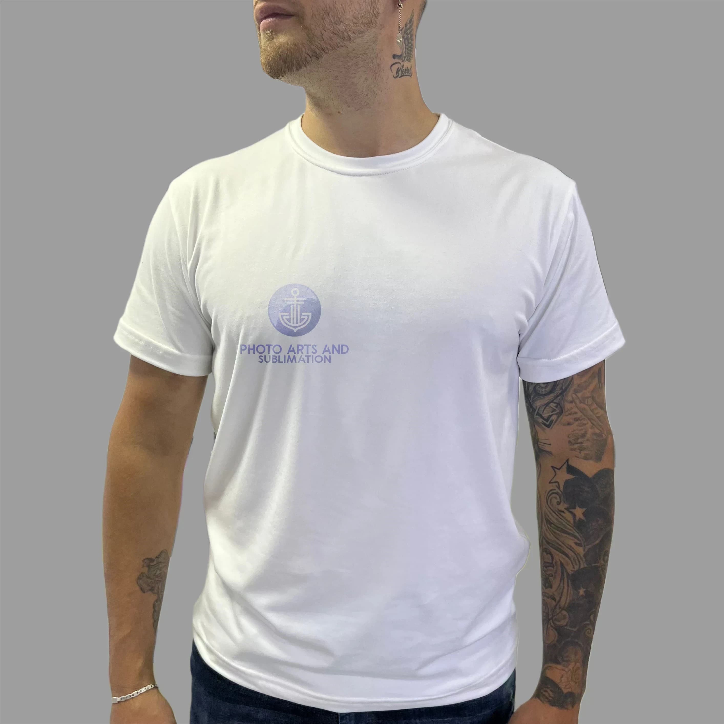 Algodon Blanco Caballero -TALLAS:L (Descuento 2000)