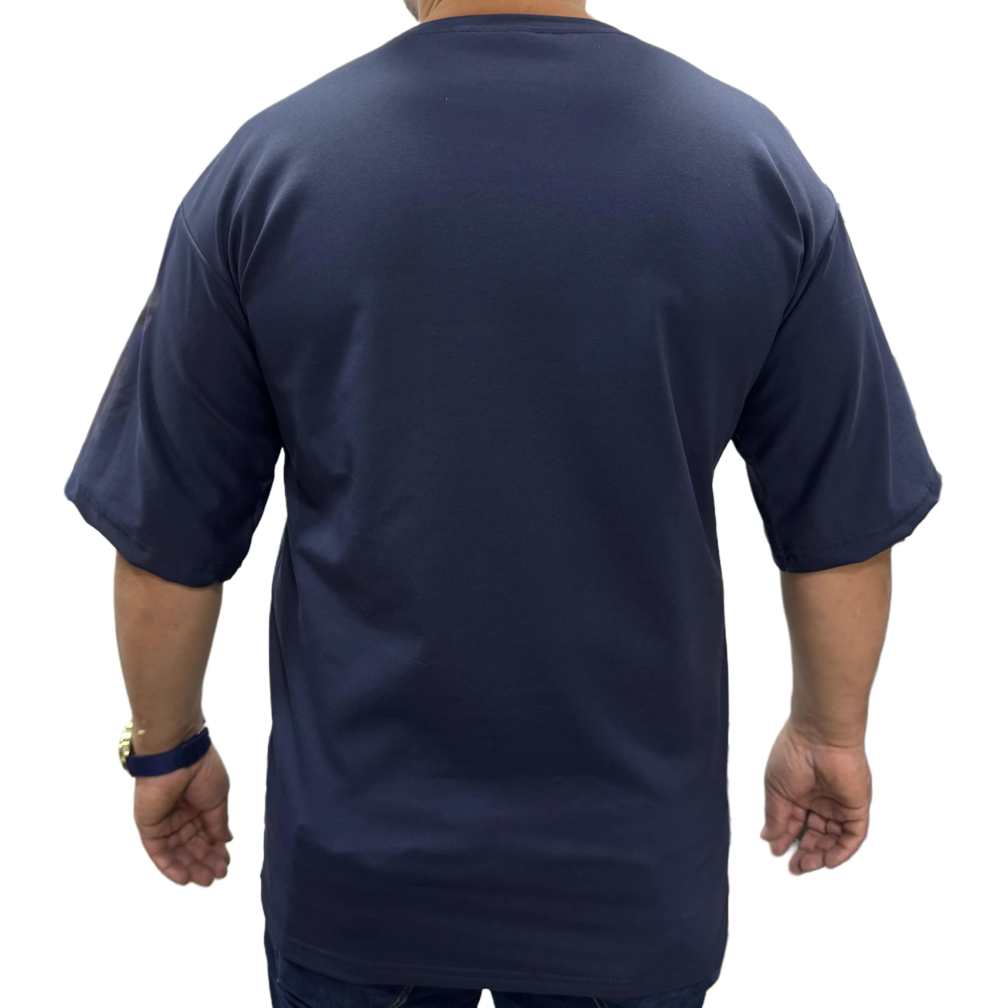 Burda Azul Oscuro Oversize-burda azul oscuro:L